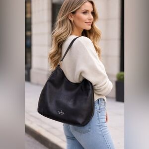 Kate Spade Classic Black Hobo Bag